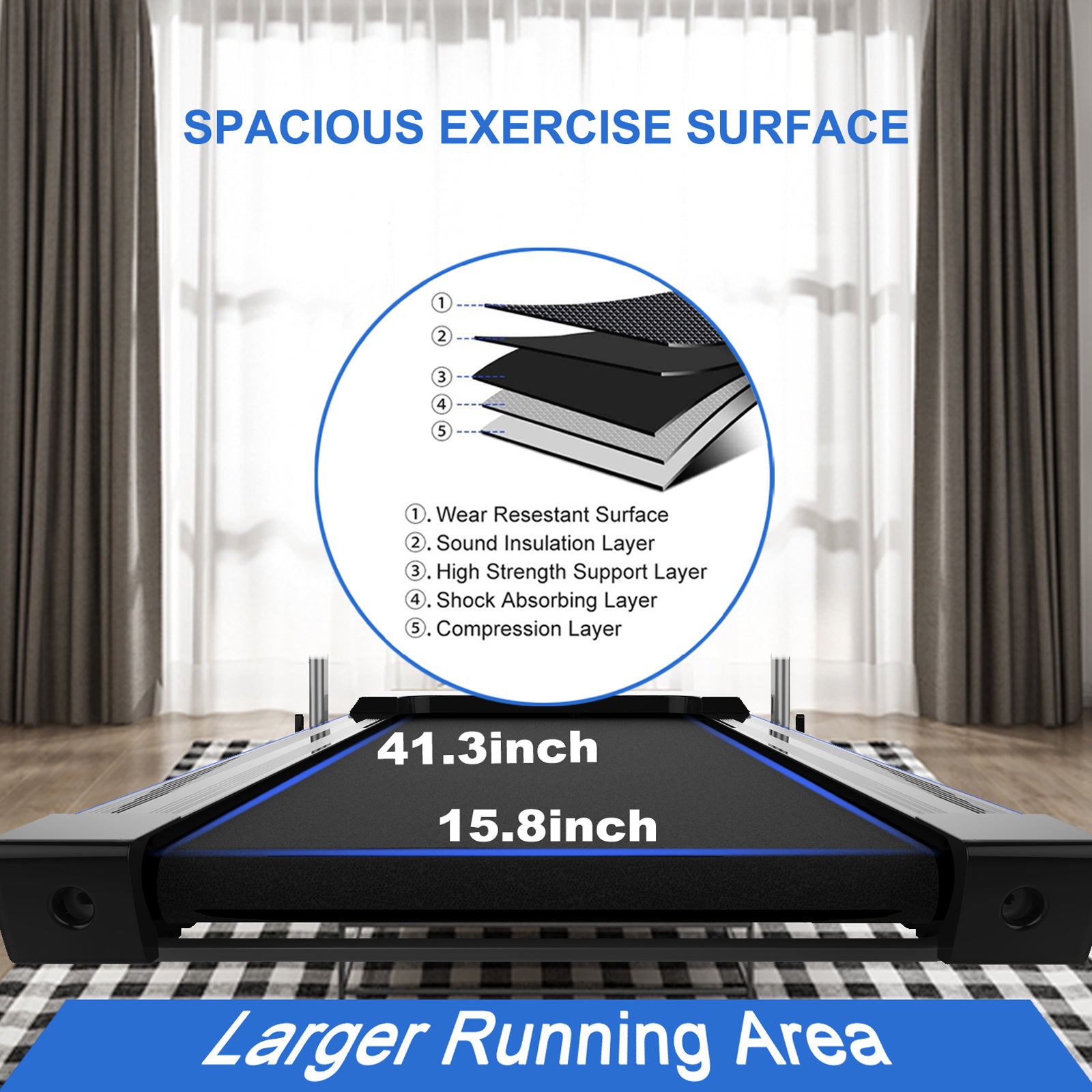 Treadmill JK31-8A-BU